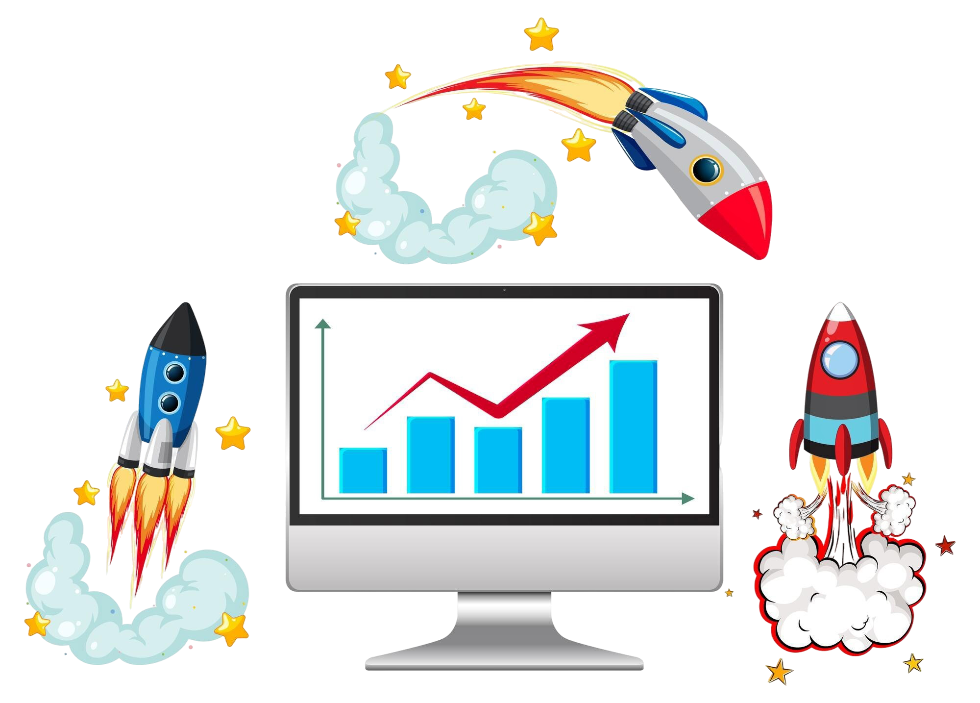 rocket-growth-success-illustration